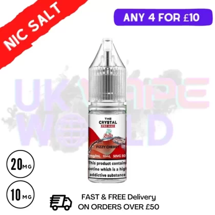 Fizzy Cherry Nic Salt E-Liquid Hayati Crystal Pro Max