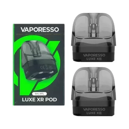 Vaporesso Luxe XR Replacement Pod - DTL, 5ml, Empty Pod (2-Pack), MTL, 5ml, Empty Pod (2-Pack)
