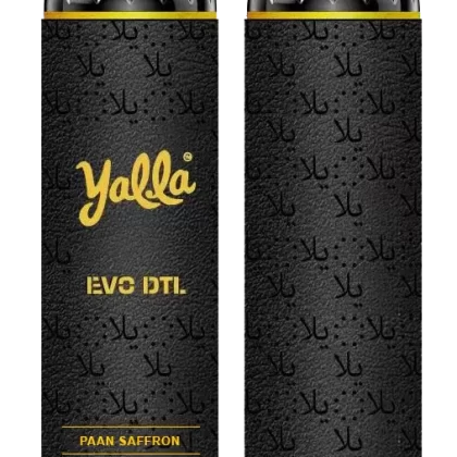 Yalla Evo Dtl Disposable Vape Paan Saffron -12K Puffs 3MG (DTL)