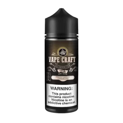 Vape Craft French Vanilla Cheesecake eJuice - Vape Product, Vape Product; Vape Product, Vape Product (83C2E9)