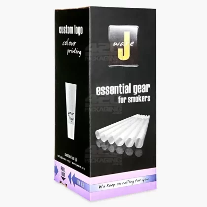 JWARE | Medium Size Pre-Rolled Cones | 98mm – White Paper – 800 Count