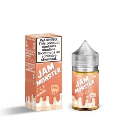 Jam Monster Salt E-Liquid – Peach 30ml