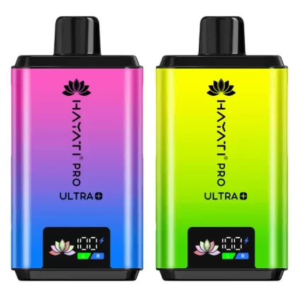 Hayati Pro Ultra Plus 25000 Prefilled Pod Kit - Blue Razz Cherry, Fruit Bomb / Straw' Watermelon Bubblegum (DUO)