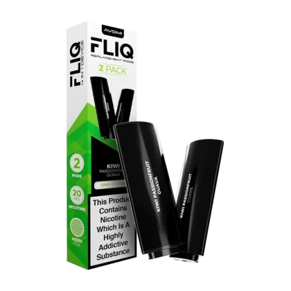 Kiwi Passionfruit Guava Avomi Fliq 4in1 Pods - Ecigwizard