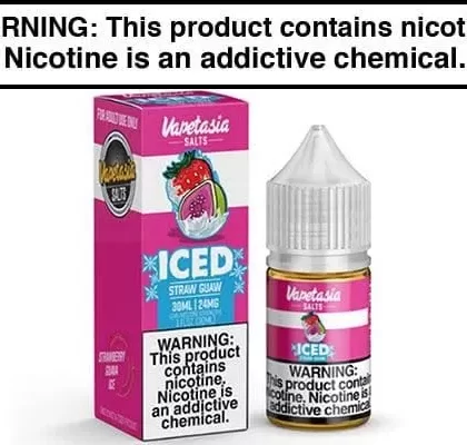 KILLER FRUITS STRAW GUAW ICED BY VAPETASIA SALTS 30ML - Vapejuice