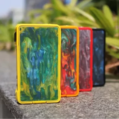 Kaos Z ReZin 200W TC Box Mod - Red Resin