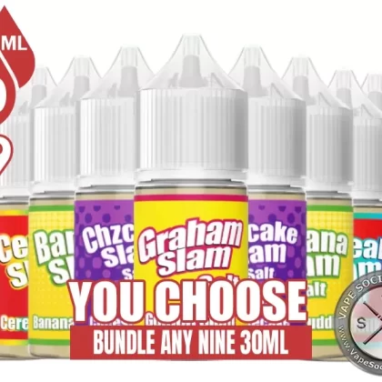 Slam Juice Salt Bundle 9x30ml (270ml)