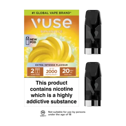 Banana Ice Vuse Pro Pods - 20mg - Vape Product