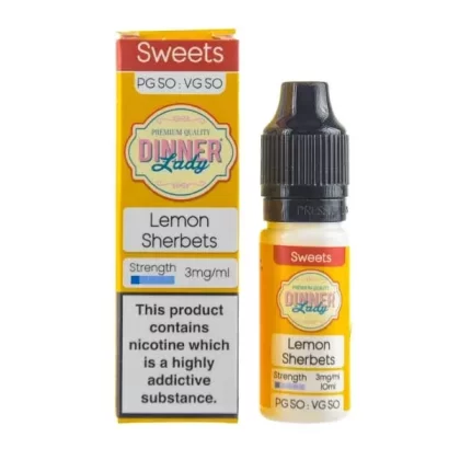 Lemon Sherbet 50/50 E-Liquid by Dinner Lady - Vape Product, Vape Product (9BE563)
