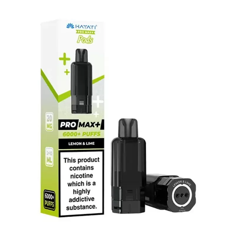 Hayati Pro Max Plus 6000 Prefilled Pods Lemon Lime - Ecigpremium