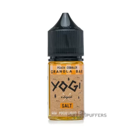 Yogi Salt – Peach Cobbler Granola Bar 30mL - Vape Product, Vape Product