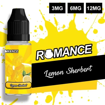 Romance Lemon Sherbet 50/50 Vape Juice 10ml
