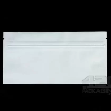 White-Clear 6″ x 3″ Mylar Flat Seal Zip Bags (Pre Rolls) 1000/Box