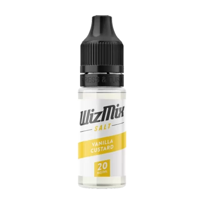 Wizmix Salt Vanilla Custard - 10ml - 20mg - Vape Product (728CB0)