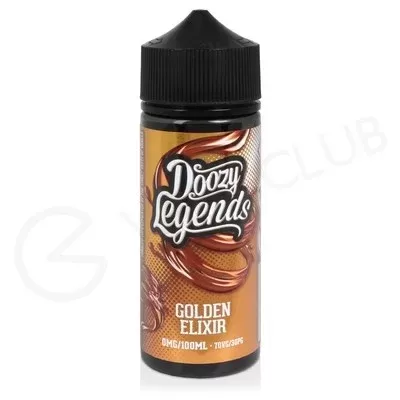 Golden Elixir Shortfill E-Liquid by Doozy Legends 100ml - Ecigpremium