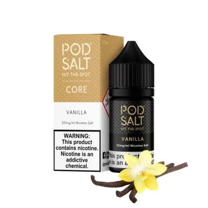 Pod Salt – Vanilla 30ml 25/50Mg - Vape Product, Vape Product