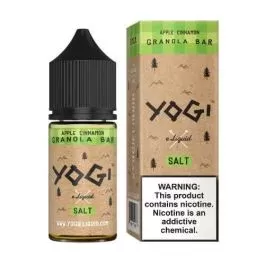 Yogi Salt E-Liquid – Apple Cinnamon Granola Bar 30ml - Ecigdepot