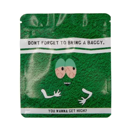 Bag King Towel Wide Mouth Mylar Bag | 1/8 oz - Choose Price Tier#Single Unit (Less Than Pack Qty)>Pack of 50 (Bulk Discount Pricing) (1D8B5D)