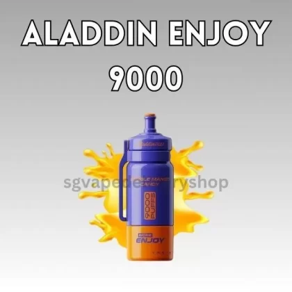 Aladdin More Enjoy 9000 Puffs - Mango Yakolt (Kit Set)