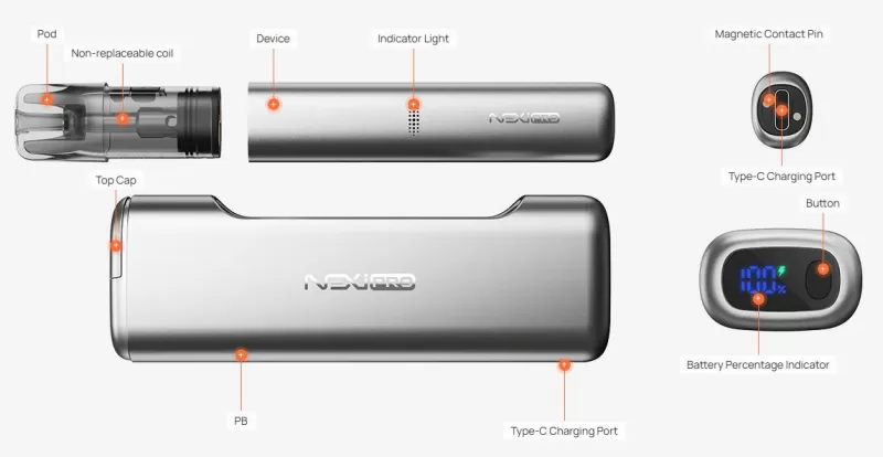 Nexi Pro Kit Champagne – Aspire - Image 3