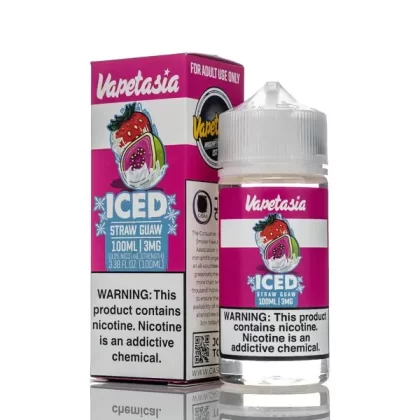 Vapetasia - ICED Straw Guaw - 100ml - 6mg