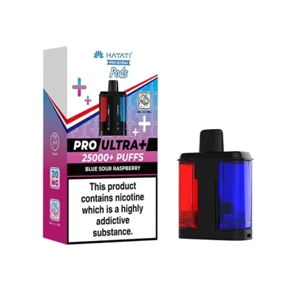 Hayati Pro Ultra Plus 25000+ Refill Pods Blue Sour Raspberry