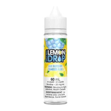 Lemon Drop Salt Nic E-Liquid - Blue Raspberry 60ml - 12mg/ml