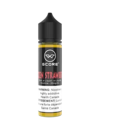 G-Core Salts - Frozen Strawberry - Vape Product, 60ML 10mg