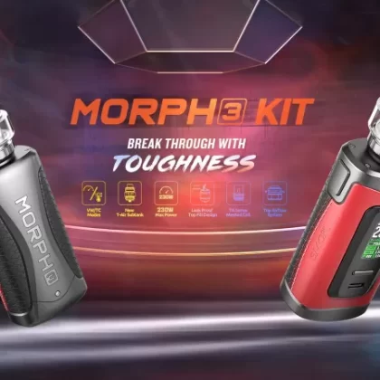 SMOK Morph 3 Vape 230W Kit - Black Gunmetal