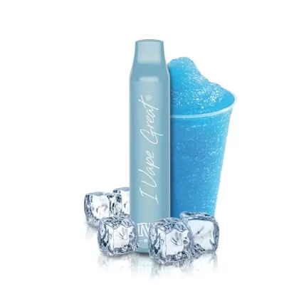 IVG BAR – Blue Slush Ice - IVG BAR / pflanzliches Glycerin / Aromastoffe / Nikotin-Benzoat / Propylenglykol / 20mg/ml / 550 mAh / ca. 800