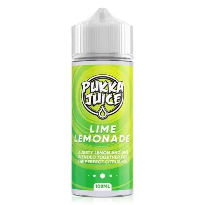 Lime Lemonade By Pukka Juice Shortfill - Bottle Size#50ml>100ml