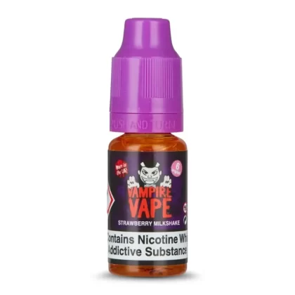 Strawberry Milkshake E-Liquid by Vampire Vape (10ml) - 12mg