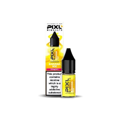 PIXL Nic Salt E-Liquid Banana Ice 10ml - Nicotine Strength#20mg>10mg (C10B20)
