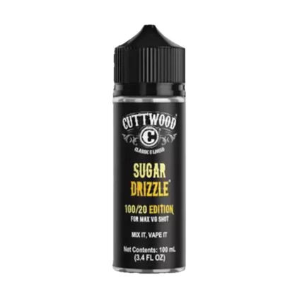 Cuttwood Sugar Drizzle 100ml Vape Juice - 1 x 18mg Nic Shot