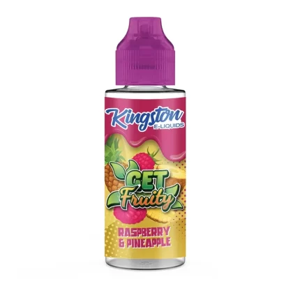 RASPBERRY & PINEAPPLE E LIQUID KINGSTON GET FRUITY 100ML 70VG