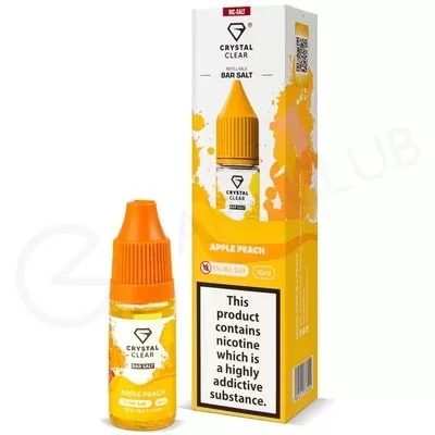 Apple Peach Nic Salt E-Liquid by Crystal Clear - Ecigpremium
