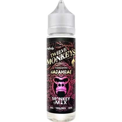 Twelve Monkeys Harambae 60ml E Liquids - 3mg