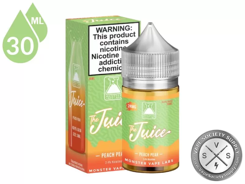 Peach Pear The Juice Salt 30ml - Image 3