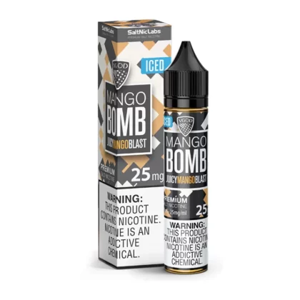 VGOD Iced Mango Bomb SaltNic 30ml (25mg, 50mg) - Vapebazaar Pk
