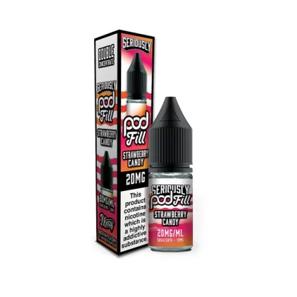 Strawberry Candy Nic Salt E-Liquid by Seriously Pod Fill - Ukecigstore