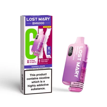 Lost Mary BM6000 Prefilled Pod Kit Summer Grape