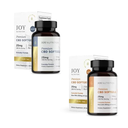 Joy Organics Day & Night Relief CBD Softgels