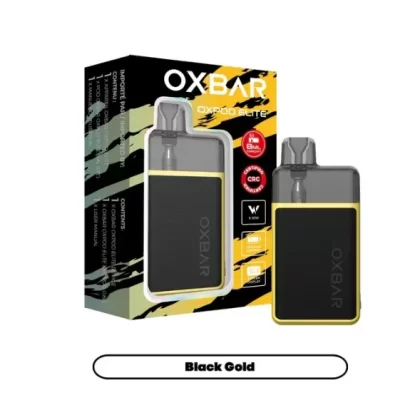 Oxbar Oxpod Elite POD System - Color#GOLD BLACK>MATTE GUNMETAL>MECH RED>METEOR SHOWER>SHADOW BLUE>SHADOW BROWN>SHADOW GREEN>WHITE CROCODILE (6D12C2)