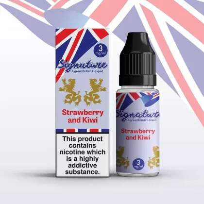 Strawberry & Kiwi 10ml Eliquid by Signature
