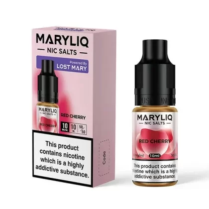 Maryliq Red Cherry Nic Salts by Lost Mary