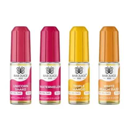 Bar Juice 5000 Nic Salt E-Liquid - Pack of 10 - Blueberry Cherry Cranberry / 10mg