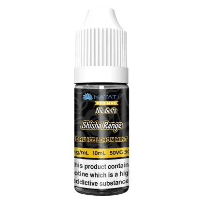 Hayati Pro Max Shisha Bru Ice Lemon Mint Nic Salt