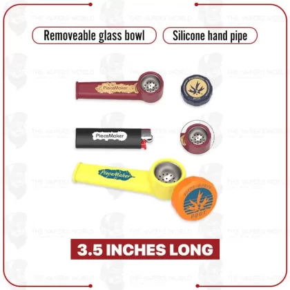 PieceMaker Karma Covered Silicone Pipe - Thevapersworld