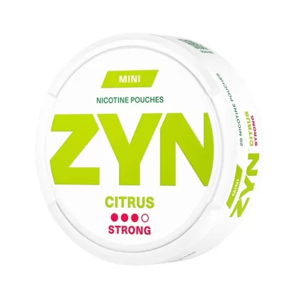 ZYN Citrus Nicotine Pouches - Strength#Strong 6mg (Mini) (9B011E)