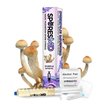 SporesMD Purple Mystic Mushroom Liquid Culture (10ml)